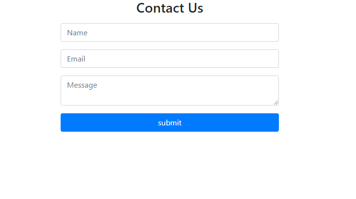 How to develop Contact Us form using PHP and jQuery